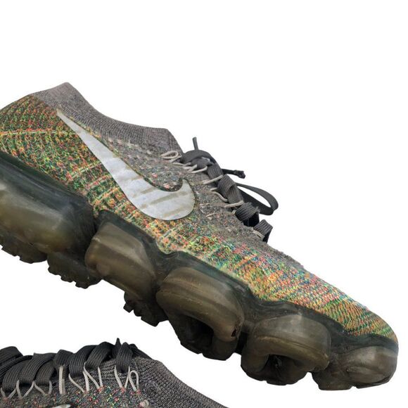 Nike Air VaporMax Grey Multi-Color Size 8.5 - Picture 9 of 16